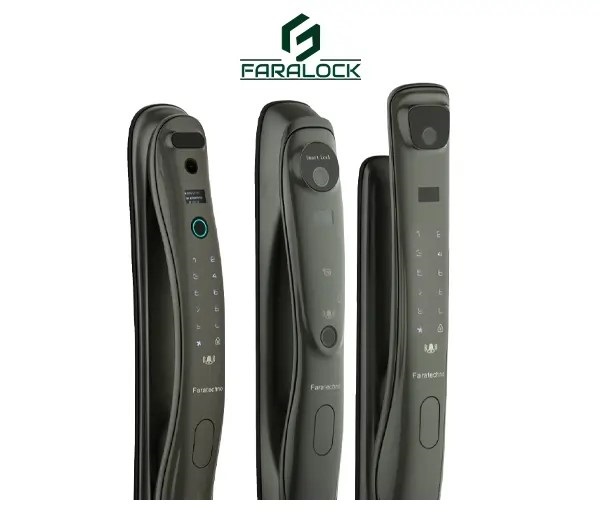 3 مدل دستگیره دیجیتال با لوگوی فرالاک FARALOCK